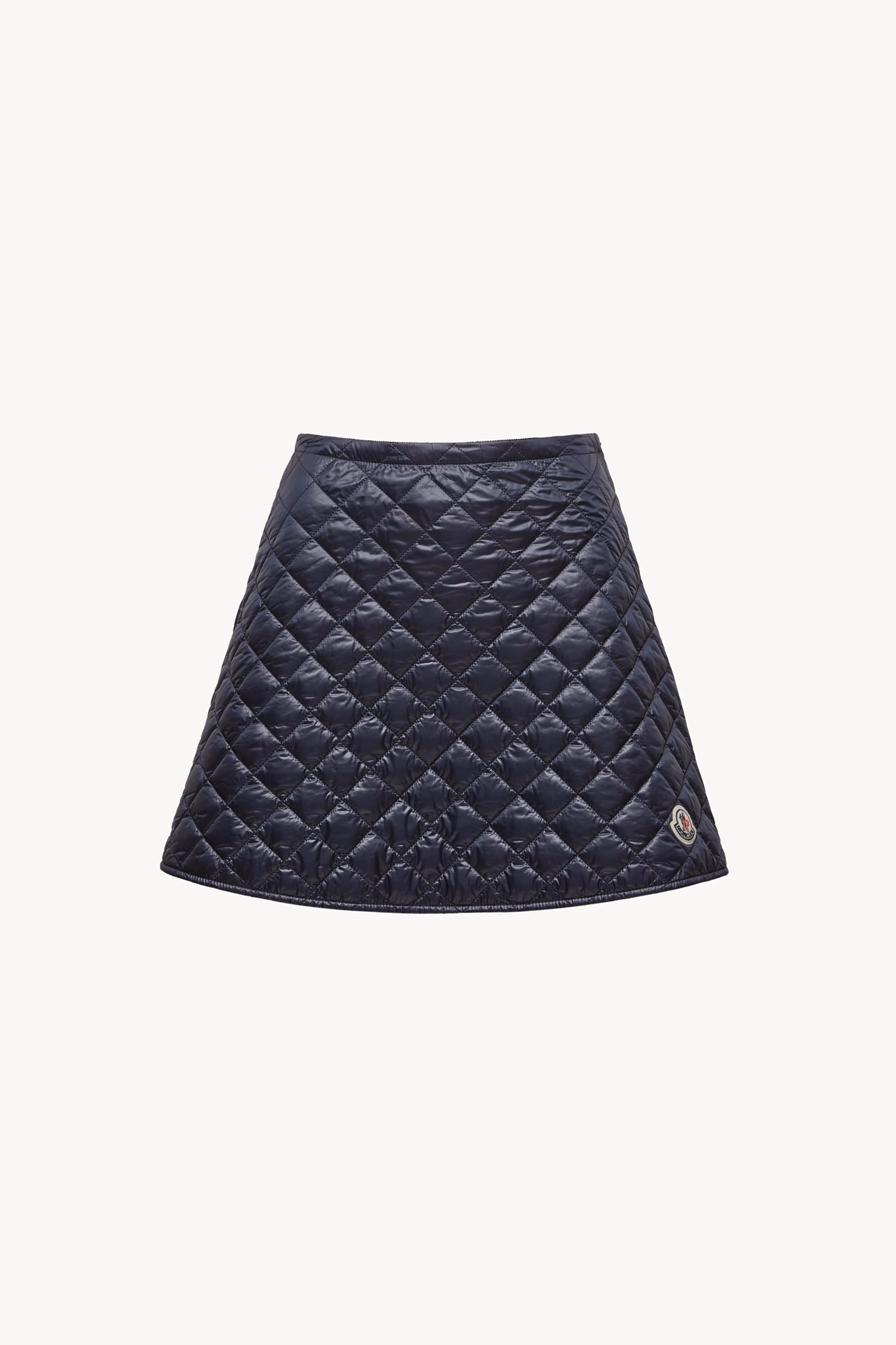 Diamond-Quilted Mini Skirt Women Navy Blue Moncler 2